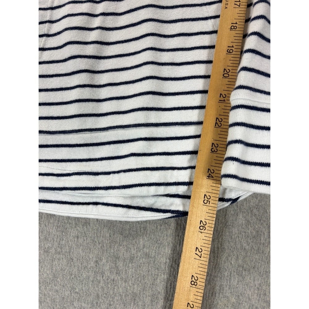 Vineyard Vines Stitched Logo Striped 1/4 Zip USA Flag Pullover (Women's Medium) - Picture 7 of 13